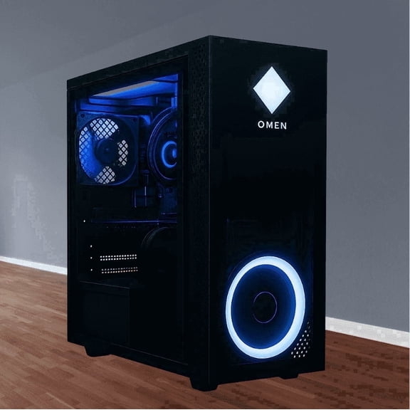 EVOUNIC Gaming PC Desktop Intel Xeon E5-2687W V4 12Core, AMD Radeon RX580 8GB, 16GB DDR4 RAM, 512GB SATA 1TB HDD, Air-Cooled,WIFI6 & BT5.4,650W PSU, Win 11 Pro,RGB Keyboard & Mouse