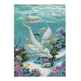 thumbnail image 3 of Stamped Cross Stitch Starter Kits Beginner Cross Stitching Pre-Printed Patterns, 3 of 8