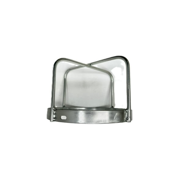 Chrome Metal Brush Guard 6 3/8" Diameter Base