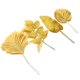 thumbnail image 4 of 20pcs Artificial Plant Leaves Tropical Tree Leaves Ornaments Wedding Scene Layout Props, 4 of 4