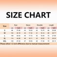 thumbnail image 3 of Godom Halloween Shirts Women T-Shirt Funny Pumpkin Graphic V-Neck Tee Fall 3/4 Long Sleeve Tops, 3 of 5