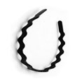 thumbnail image 2 of Jumpingount Diadema Metal Ondulado Negro Unisex Flexible para Hombre Mujer Ojeras Accesorio para el cabello Ola 2 Jumpingount AP008943-05B, 2 of 6