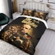 thumbnail image 3 of El Padrino Conjunto de sábanas temático, trío de piezas, cómodo y amigable con la piel, diseño único, regalo de decoración para el hogar para familiares, amigos y fans,173cm *218cm, 3 of 6