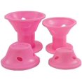 thumbnail image 3 of 20-Pack Women's Silicone Curling Irons - Easy Style Sleeping Curling Iron - No Heat Beauty Aid - Pink, 3 of 4