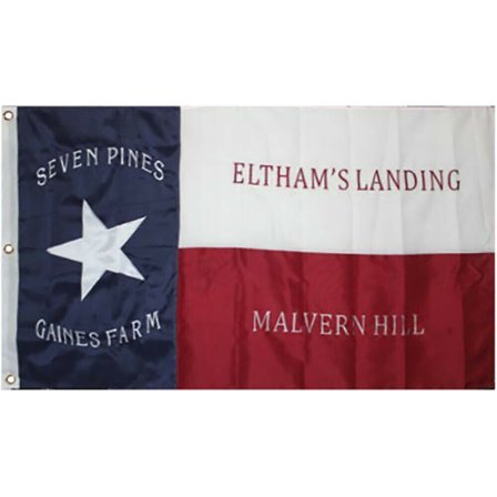 3x5 Embroidered 1st Texas Infantry Regiment Hood's Brigade 600D Nylon Flag 3'x5'