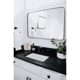 thumbnail image 3 of Frame My Mirror Highland Design Black 24" x 36" Rounded Corner Mirror, Rectangular, 3 of 8