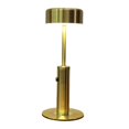 thumbnail image 1 of Baohd Dimmable Bedside Table Lamp Elegant Bar Decor Battery Powered Cylindrical Gold 1Set, 1 of 6