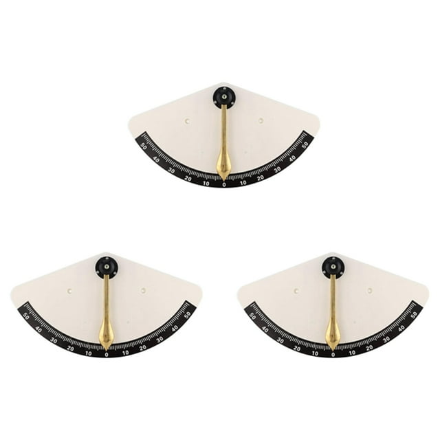 3X Inclinometer Marine Clinometer Level Inclinometer Angle Finder Instrument for Ships Boats Yachts RVs Nautical