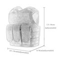 thumbnail image 3 of Táctico Cerveza Chaleco Ajustable Botella de Vino Cubierta Molle Miniatura Bebida Puede Holder Manga Abanopi Chaleco, 3 of 5