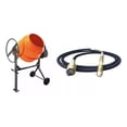 thumbnail image 1 of Revolvedora de concreto Electrica ZAIT 1/2 Saco 160 L 1.4HP con Chicote vibrador de 6m, 1 of 7