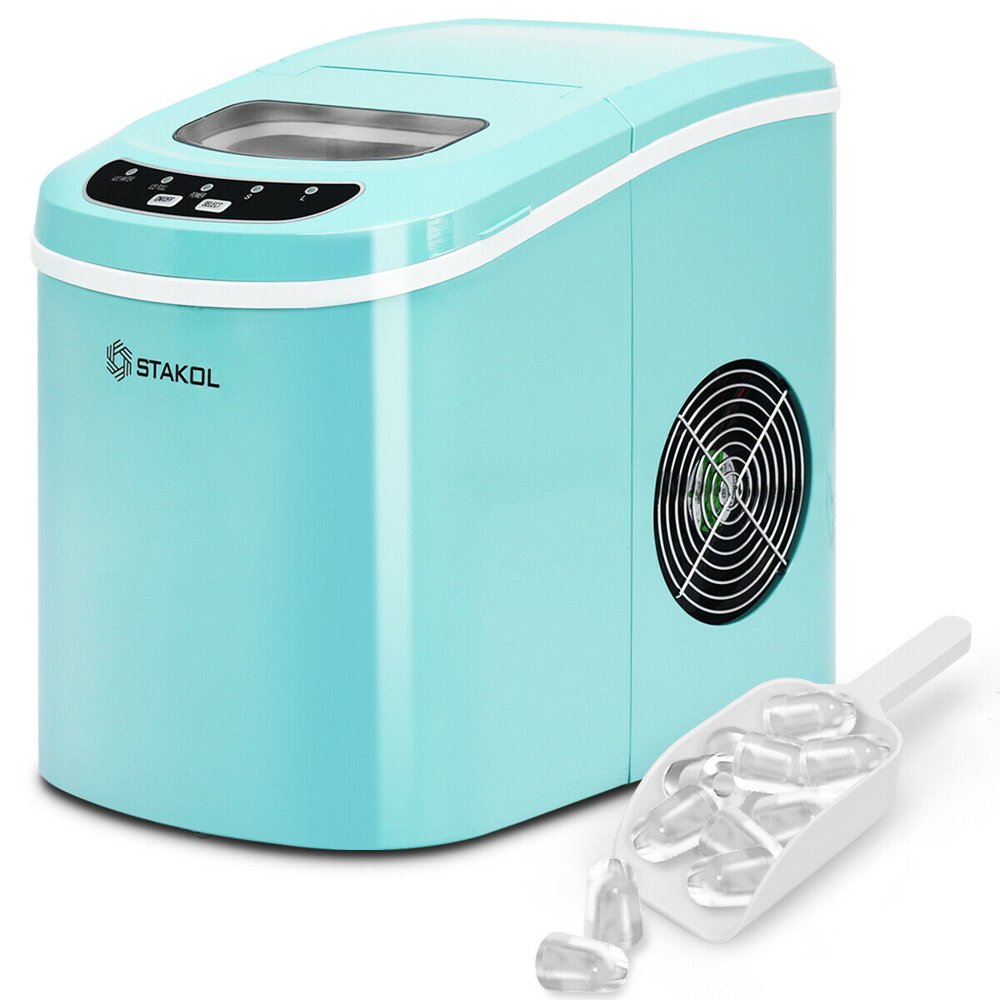 Stakol Portable Compact Electric Ice Maker Machine Mini Cube 26lb/Day