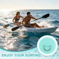 thumbnail image 4 of Kit de parches de anillo en D de acero inoxidable, accesorios para tabla de paddle 3.1" y 8 Pcs y PVC y verde - Adecuado para (Kayak/Balsa/Bote Inflable/Remo/Tabla/Canoa/Tabla de Surf), 4 of 6
