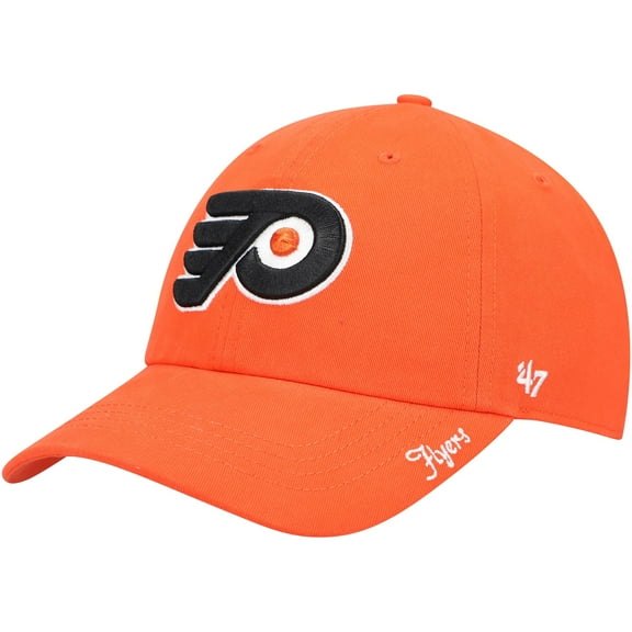Women's '47 Orange Philadelphia Flyers Team Miata Clean Up Adjustable Hat