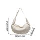 thumbnail image 3 of YiJuHui Women's Crossbody Bag Shoulder Bag, Nylon Crescent Purse with Pleated Tassel, Large Capacity Commute Work Bag, Lightweight Handbag for Women, Everyday Casual Office Travel Shopping Tote, 3 of 6