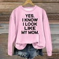 thumbnail image 2 of Lindreshi Long Sleeve Shirts for Women Christmas Fashion Women's Casual Long Sleeve Round Neck Printed Ladies Sweatshirt Tops Blouse, 2 of 3