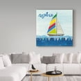 thumbnail image 2 of Trademark Fine Art 'Rainbow Spinnakers IV' Canvas Art by Courtney Prahl, 2 of 3