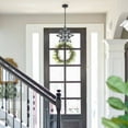 thumbnail image 3 of 16 Inch Modern Star Pendant Light Boho Black Hanging Pendant Light, 3 of 6