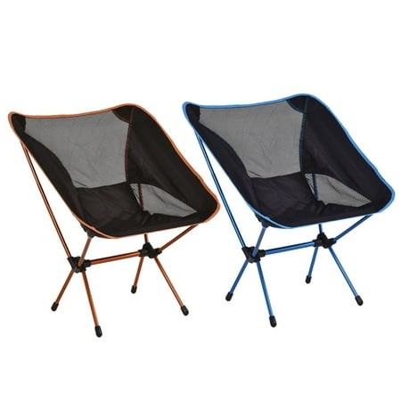 Costway Aluminum Hiking Camping Chair Fishing Seat Stool