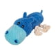 thumbnail image 3 of Juguete de peluche suave chirriante para perros, juguete masticable para perros, lindo animal de peluche, juguete para perros, juguete de peluche para hipopótamo, 3 of 9