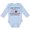 Blue, variant on TeesAndTankYou All I Want For Christmas Is Mew Long Sleeve Baby Onesie Infant One Piece Bodysuit Newborn Heather Grey