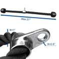 thumbnail image 4 of LAT Bicep Tricep Ropes Pull Down Rope Cable Attachment Handle Multigym Accessory, 4 of 8