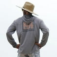 thumbnail image 4 of Reel Life Destin Heathered Pullover Hoodie - XL - Silver Filigree, 4 of 4