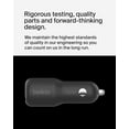 thumbnail image 3 of Belkin BoostCharge 42-Watt Dual Port Fast Car Charger w/30W USB-C & 12W USB-A Ports, USB-C to C Cable Included for iPhone 16, 16 Pro, Galaxy S25, S24, Pixel 9 & 8, Nintendo Switch 2 & More - Black, 3 of 6