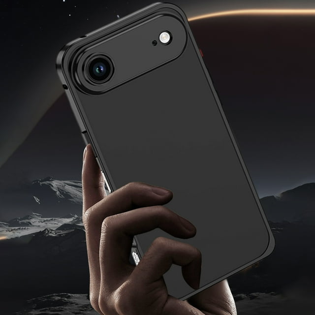 Klonfd Case Ultra Thin Metal Frame Heat Dissipation Cas E With Lens Protector For I 17/air/ Pro/ ProMax