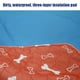 thumbnail image 3 of Marrón DogB1 piezas lavable impermeable perro pipí almohadillas de parto reutilizable Extra absorbente Mat, 3 of 5
