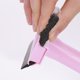 thumbnail image 5 of Limpiador multiusos de vidrio para ventanas, limpiador de plástico para ventanas, limpiador de azulejos, herramienta de limpieza para espejos de baño y ventanas (rosa), 5 of 6