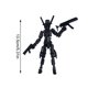 thumbnail image 3 of T13 Action Figure Set (Assembly Completed), 3D Printed Multi-Jointed, Titan 13 Action Figures, Multi-Articular Lucky Mobile Robot Nova T-13,Desktop Decorations for Game Lovers Toys (Black/White), 3 of 8
