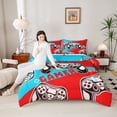 thumbnail image 4 of Castle Fairy Boys Video Game Twin Comforter Sets,Blue Red Bedding Set,Gamer Bedding Set, 4 of 8