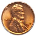 thumbnail image 2 of 1957-D Lincoln Cent MS-67+ PCGS CAC (Red), 2 of 3