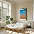 thumbnail image 4 of Monument Valley - Oljato-Monument Valley Arizona Photography Desert Landscape Nature Scenic Travel Poster Minimalist Wilderness Black Framed Wall Art Print 5 x 7 inches, 4 of 8