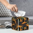 thumbnail image 6 of Rocae German Shepherd Dog for High-grade Leather Tissue Box, Exquisite Fashionable Design, Office Tissue Box, Waterproof Family Tissue Box, 6 of 8