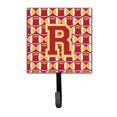 thumbnail image 1 of Carolines Treasures CJ1070-RSH4 Letter R Football Cardinal & Gold Leash or Key Holder, 1 of 1