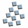 thumbnail image 4 of Esquirla 10 Pack DIY Transparent Keycaps Set Mechanical Keyboards PBT Gaming Keyboard Key Light Gray, 4 of 5