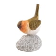 thumbnail image 3 of Estatua de pájaros con decoración de escultura de resina de piedra Amigos de regalo Cañas de regalo de pájaros Ornamento para el jardín del balcón del 65x6x12cm, 3 of 8