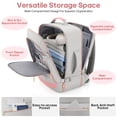 thumbnail image 5 of UKEIN Travel Backpack for Women Carry on Backpack Flight Approved 40L Personal Item Backpack Water Proof Backpack with Packing Cubes and Shoe Pocket, 5 of 8