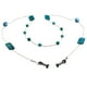thumbnail image 4 of Decoración Anteojos Cadena Gafas Retenedor Soporte Cord - Azul, 6mm Salvador Accesorios para gafas, 4 of 8