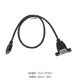 thumbnail image 2 of GOOHOCHY Adaptador USB Panel Mount Tipo USB 3.0 A Para Computadora Con Montaje, 2 of 8