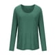 thumbnail image 5 of RKSTN Long Sleeve Shirts for Women Oversized Crewneck Slim Base Layer T Shirt Top Womens Casual Solid Plus Size Round Neck Loose Fits Comfy Cozy Basic Tee Shirt Fall Spring Clothes, 5 of 10