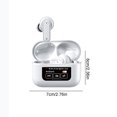 thumbnail image 2 of Auriculares Inalámbricos Bluetooth, Auriculares de Pantalla de Color Led Táctiles con Reducción de Ruido Inteligente, Bluetooth 5.4, Vida Útil de la Batería 8H, Sonido Estéreo, Auriculares Inalámbrico, 2 of 7