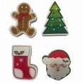 thumbnail image 1 of 4 esponjas de limpieza navideñas seleccionadas al azar, estropajos de cocina, diseño de temporada, duraderas, adecuadas for la limpieza del hogar., 1 of 4