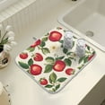 thumbnail image 4 of Yayeee Drying Mat for Kitchen Counter Dishes Microfiber Coffee Decorative Pad, Apple Leaves Pattern, 4 of 9