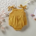 thumbnail image 2 of Sngxgn Baby Bodysuits Long & Short-Sleeve(Yellow,100), 2 of 4