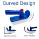 thumbnail image 2 of Pool Brush for Step & Corner, Rotatable Hand Scrub Brush with Fine Bristles for Cleaning Swimming P, 2 of 5