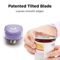 thumbnail image 5 of Kitchen Mama One Touch Electric Can Opener: Auto-Stop, Ergonomic, Battery Operated (Purple), 5 of 6