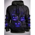 thumbnail image 4 of Sudadera con capucha de Halloween 2024 nueva con patrón de bolsillo frontal 3D para parejas, fiesta de disfraces de carnaval de Halloween, fiesta de impresión 3D, festival, 4 of 4