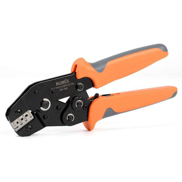 SN-28B 28-18AWG Crimpers Tools Pin Crimping Tool Crimper 0.1-1.0mm² For Dupont 